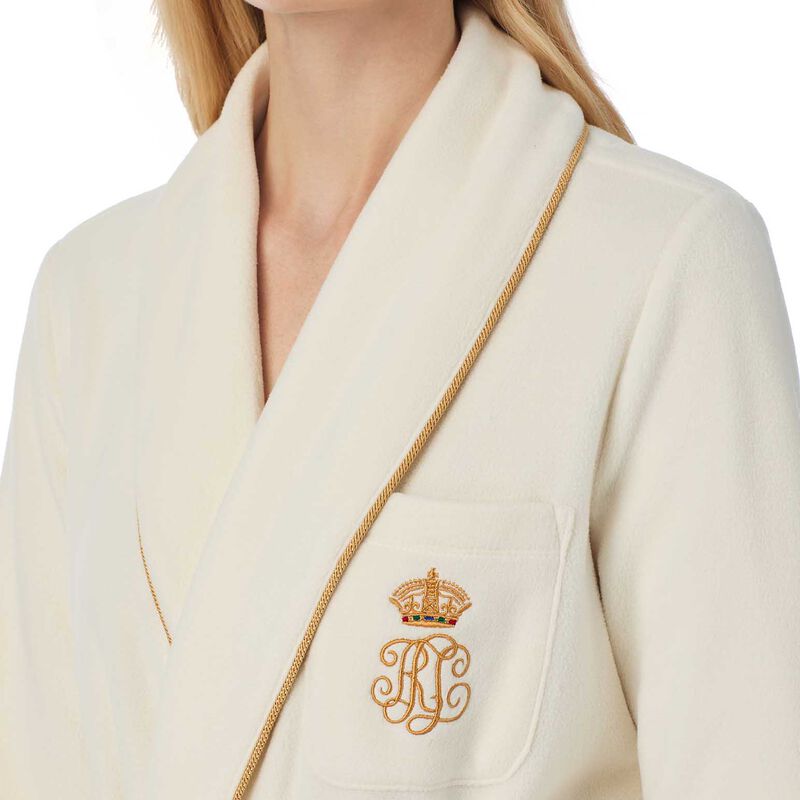 Lauren Ralph Lauren Folded L/S Shawl Collar Long Dalton Robe image number 2